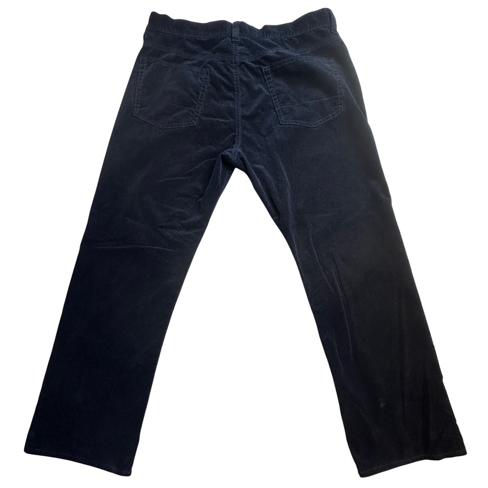 Kirkland Signature Pants Mens 36x30 Navy Blue Corduroy Straight Leg Stretch